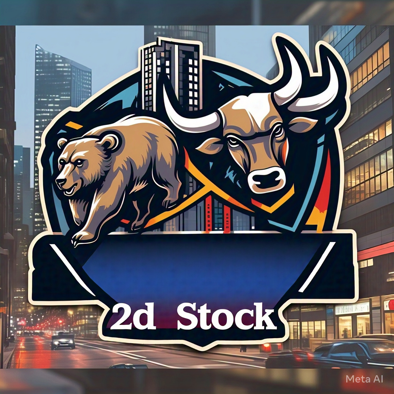 2D Stock Logo